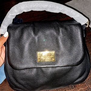 Black Leather Marc Jacobs Purse
